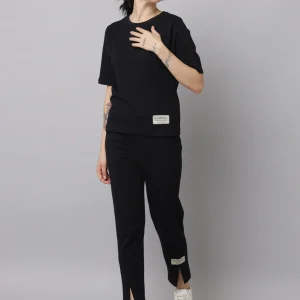 Black Coords Set With Freshon Finish